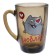 Glass mug “I love”, 300 ml, mix drawing