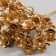 Artificial plant for creativity "forget -me -nots" 1 bouquet = 6 twigs gold 13.5 cm