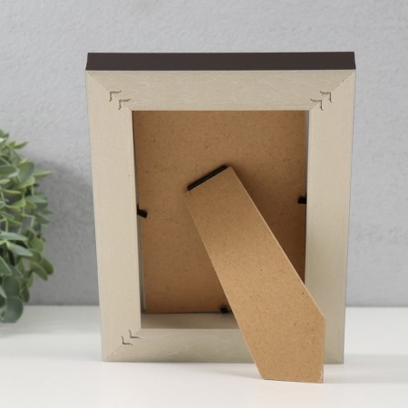 Photo frame plastic 10x15 cm "Stefania" dark tree 4.4x15x20 cm-4