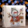 New Year's napkins Paper Harmony “Snowman”, 24x24 cm, 50 sheets