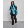 Ski jacket women's winter, size 46, blue color