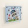 Carty clock is wall-mounted, interior "raccoon", 25 x 35
