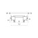 Intruder (profile) for embedding a single -phase track in the tension ceiling Novotech, 29x2000x72.3 mm, white color