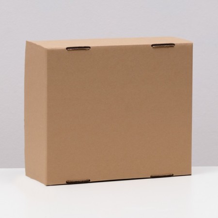 Box the team, cover, "brown" 25 x 21 x 10 cm