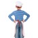 Carnival costume "Feld", textiles, apron, cap, rr 30-32, height 116-122 cm