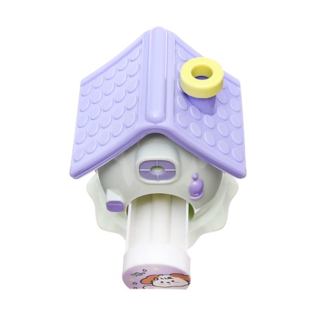 Mechanical sharpener with a container, 5 types of sharpening, white house-7
