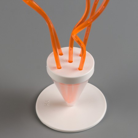 Set "wave", wand+holder+stand, set of 5 pcs., Orange-2