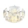 Crowning chandelier with crystal Ambrella Light, Traditional, TR5092, E14, Color Chrome