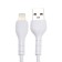 Network charger Mirex U16i, USB, 2.4 A, Lightning cable, 1 m, white