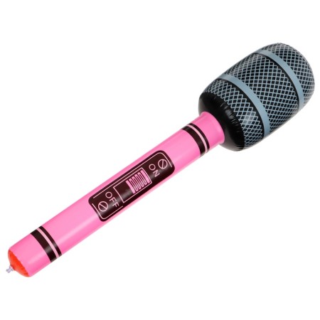 Inflatable toy "microphone", 65 cm, sound, color mix-3