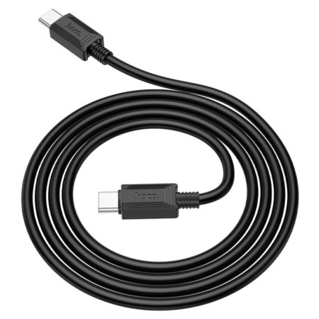 Hoco X73, Type-C cable-Type-C, 60W, 3 A, 1 m, data transfer, PVC, black-2