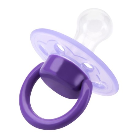 Nipple-dummy Classic "Sun", from 3 months., Purple color