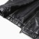 Bombber (jacket) Women's minku: Eco leather Black color, river 44
