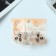 Halfish hair clip "Aelita" Flower, 8.5 cm