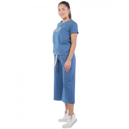 Women's costume night, size 44, indigo color-3