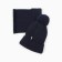 Kit for children (hat, snood), blue color, size 52-54