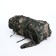 Tourist backpack, TAIF, 80 liters, cord department, 2 outer pockets, green color/camouflage