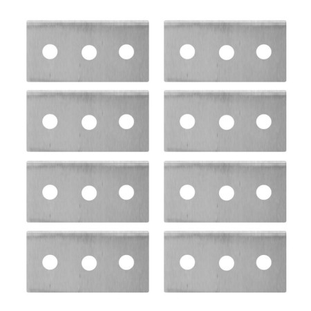 A set of 8 blades for a scraper for glass ceramics New-1