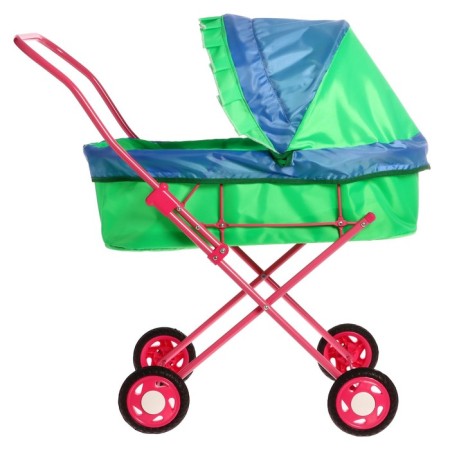 Puppet stroller # 3, blue-green color-1