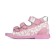 Baby sandals, size 28, pink-white color