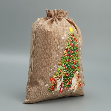 A bag of thermonacle "Christmas tree", 30 x 40 cm +/- 1.5 cm, New Year-2