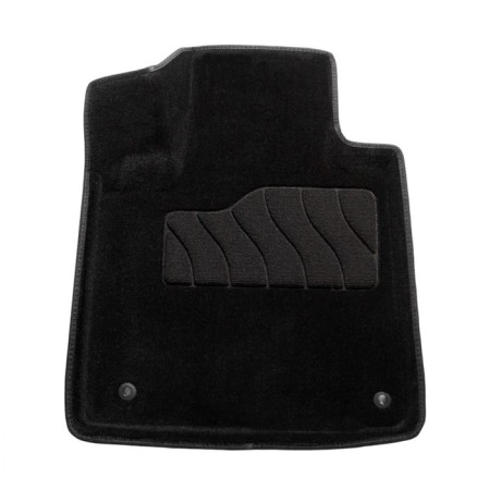3D mats for Kia Sorento IV, 5 Seats, 2020-n, black, set-1