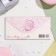 The envelope for the money "Spring! Beauty! Happiness!" Glitter, Congrev, pink tulips, 17x8 cm