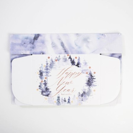 Folding box Happy New Year, 30.7 x 22 x 9.5 cm, New Year-7