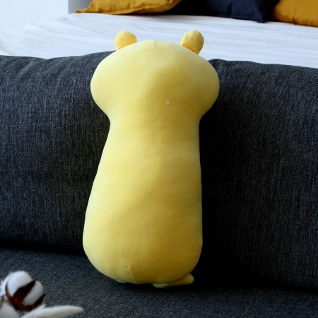 Soft toy-podushka "cat tooth", 50 cm, yellow color-2