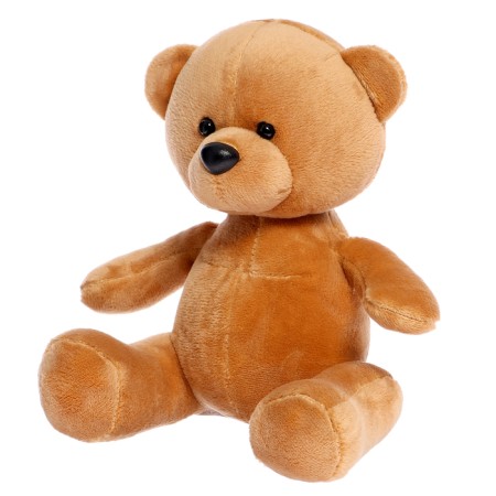 Soft toy "Bear Toptyzhkin", brown color, without clothes, 17 cm-1