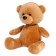 Soft toy "Bear Toptyzhkin", brown color, without clothes, 17 cm
