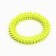 Dog toy "Ring with spikes", 12.5 cm, light green