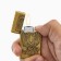 Gas lighter "Tiger", Piezo, 1.3 x 3.2 x 6.3 cm