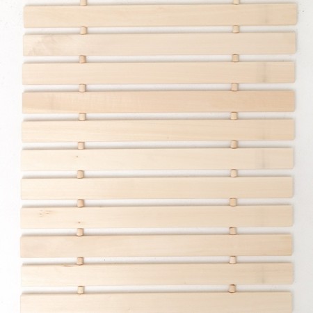 Rug-lane for a bath, wooden, 45x200 cm-1
