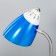 Avi table lamp E27 15W blue 16x16x49 cm Risalux