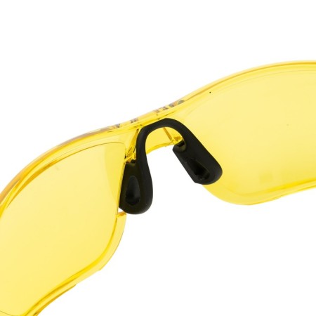Protective glasses Denzel 89199, polycarbonate, open type, yellow-2