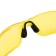 Protective glasses Denzel 89199, polycarbonate, open type, yellow