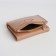 Women's wallet on magnet, beige color