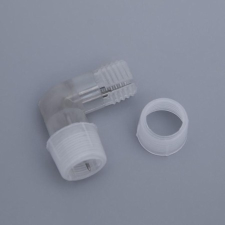 Luazon Lighting Corner Connector for a Light Cord 13 mm, 2-pin-2