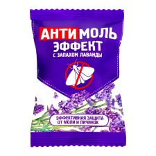 Средство от моли Selena «Антимоль эффект», с запахом лаванды, 1 шт.