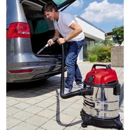 Construction vacuum cleaner Einhell TC-VC 1820 SA, 1250 W, stainless steel 20l, 1.5m, d = 36mm, socket-8