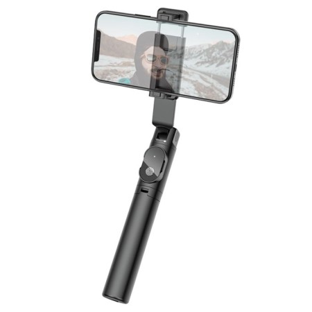Mono-lap-trip Borofone BY7, for diagonal 3.5-6.7 ", BT4.0, remote control, up to 800 mm, black-4