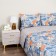 A set with a blanket duet Sofi de Marko "Massimo", size 230x250 cm, 150x220 cm - 2 pcs, 50x70 cm - 2 pcs