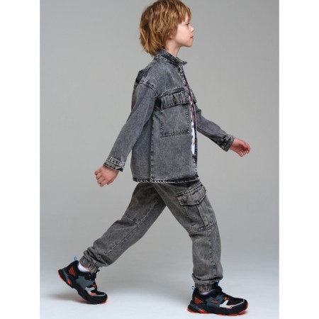 Denim jacket for a boy PlayTode, height 134 cm-2