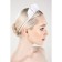The upper part of the maid costume, Pecado BDSM, corset, headdress, black and white, 42