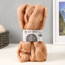 Fasting wool 100% half -toned wool 50g (270 wet sand)
