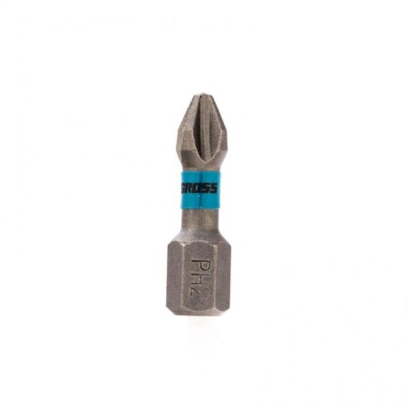 Набор бит торсионных Gross 11482, сталь S2, PH2x25 мм, 1/4", 10 шт-1