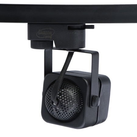 Luazon Lighting track lamp under the GU10 lamp, square, black body-1