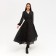 Women's dress with MIST MIST belt, size 48, black
