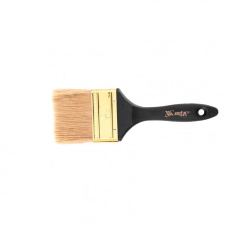 Brush flat MTX 83164, "pro", natural bristles, plastic pen, 3 "